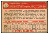 1952 Topps Baseball #157 Bob Usher Cubs PR-FR 488228