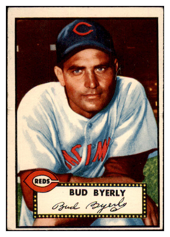1952 Topps Baseball #161 Bud Byerly Reds VG-EX 488235