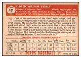 1952 Topps Baseball #161 Bud Byerly Reds VG-EX 488235