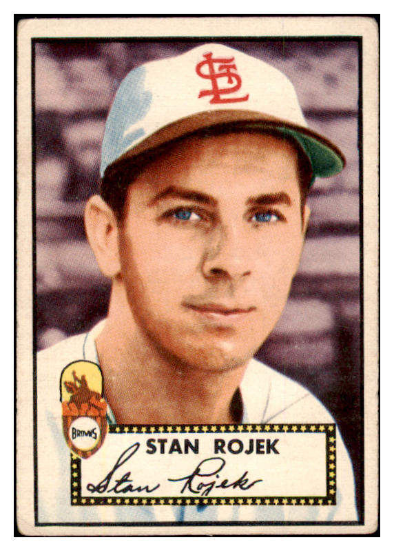 1952 Topps Baseball #163 Stan Rojek Browns VG 488239