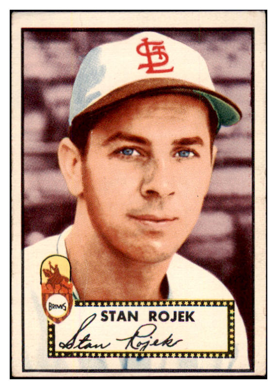 1952 Topps Baseball #163 Stan Rojek Browns VG 488240