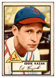 1952 Topps Baseball #165 Eddie Kazak Cardinals VG-EX 488243