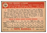 1952 Topps Baseball #166 Paul Lapalme Pirates VG 488244