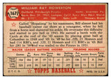 1952 Topps Baseball #167 Bill Howerton Pirates FR-GD 488246