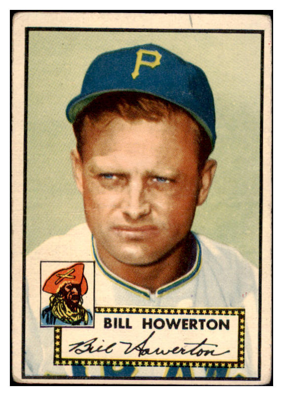 1952 Topps Baseball #167 Bill Howerton Pirates VG 488247
