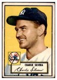 1952 Topps Baseball #168 Charlie Silvera Yankees PR-FR 488249