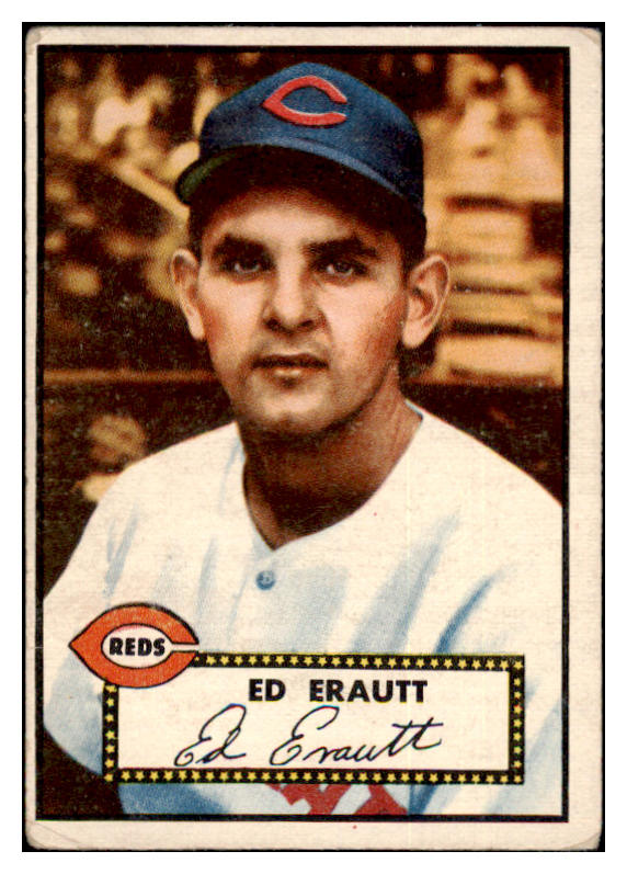 1952 Topps Baseball #171 Ed Erautt Reds GD-VG 488258