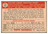 1952 Topps Baseball #171 Ed Erautt Reds GD-VG 488258