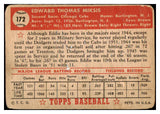 1952 Topps Baseball #172 Eddie Miksis Cubs PR-FR 488260