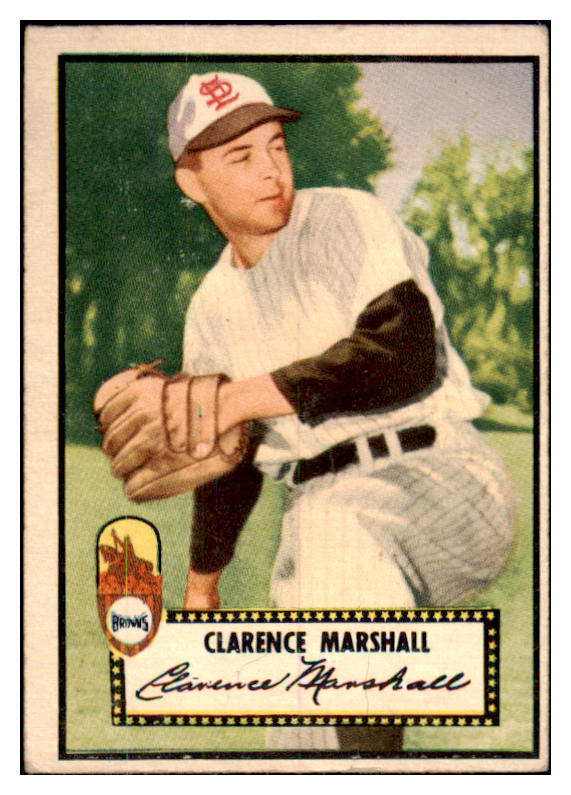 1952 Topps Baseball #174 Clarence Marshall Browns VG-EX 488266