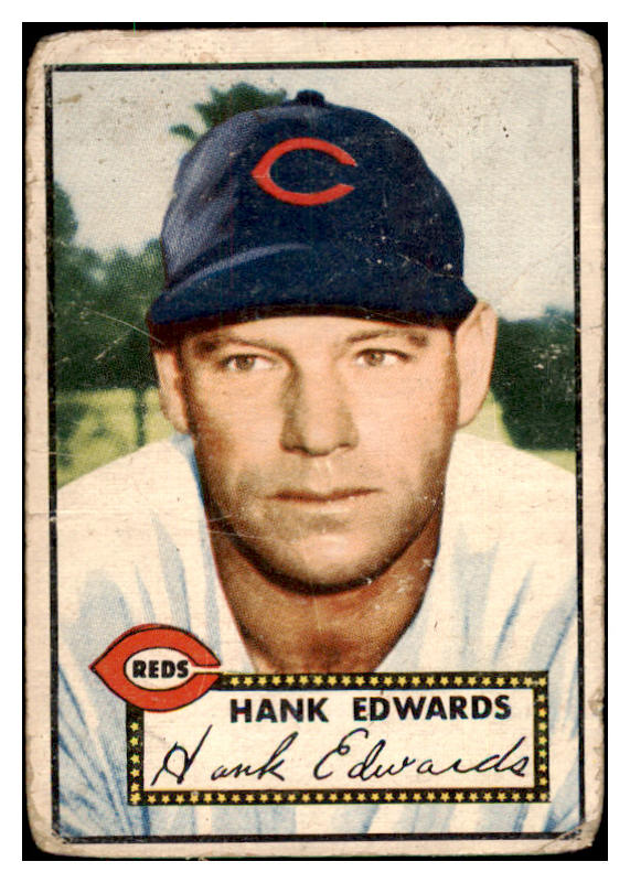 1952 Topps Baseball #176 Hank Edwards Reds FR-GD 488267