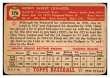 1952 Topps Baseball #176 Hank Edwards Reds FR-GD 488267