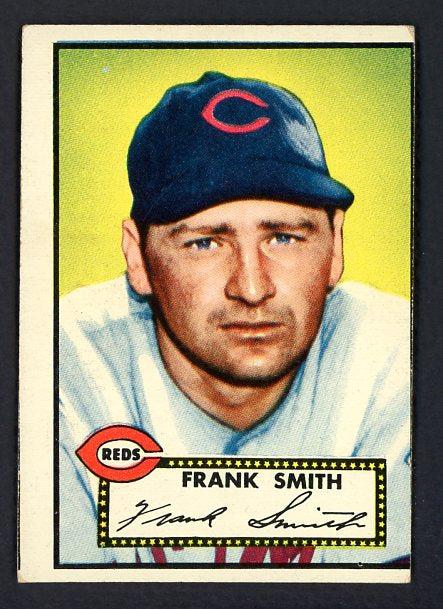 1952 Topps Baseball #179 Frank Smith Reds VG 488277