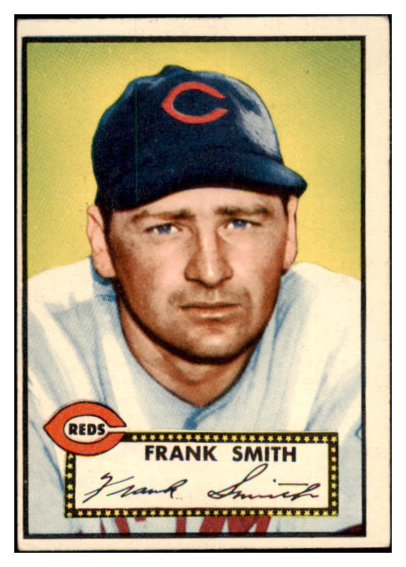1952 Topps Baseball #179 Frank Smith Reds EX 488278