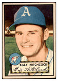 1952 Topps Baseball #182 Billy Hitchcock A's VG 488288