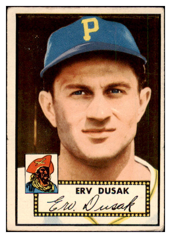 1952 Topps Baseball #183 Erv Dusak Pirates VG-EX 488289
