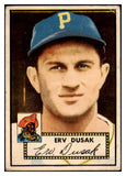 1952 Topps Baseball #183 Erv Dusak Pirates Good 488290