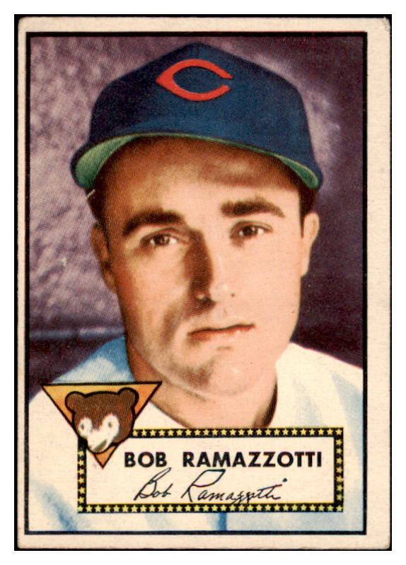 1952 Topps Baseball #184 Bob Ramazzotti Cubs VG 488292