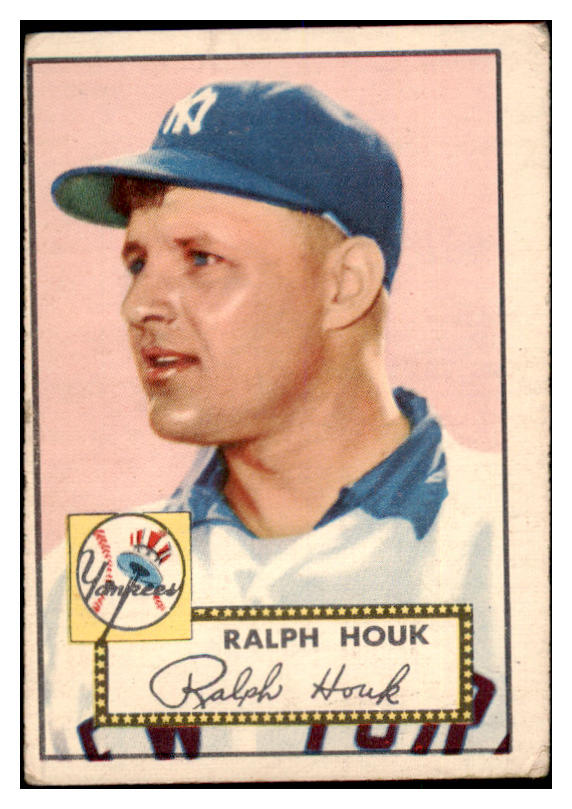 1952 Topps Baseball #200 Ralph Houk Yankees VG 488329