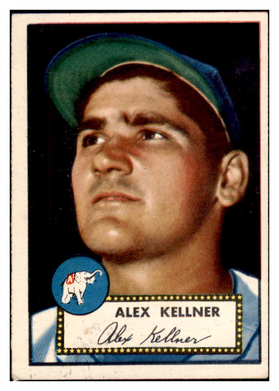 1952 Topps Baseball #201 Alex Kellner A's EX 488330