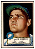 1952 Topps Baseball #201 Alex Kellner A's EX 488330