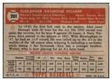 1952 Topps Baseball #201 Alex Kellner A's EX 488330