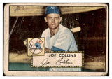 1952 Topps Baseball #202 Joe Collins Yankees PR-FR 488333