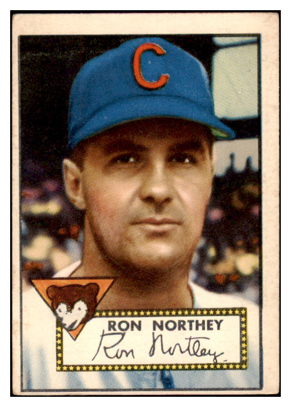 1952 Topps Baseball #204 Ron Northey Cubs VG 488339