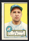 1952 Topps Baseball #210 Dick Fowler A's FR-GD 488353