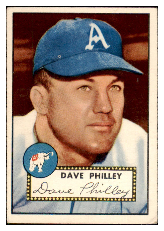 1952 Topps Baseball #226 Dave Philley A's VG-EX 488389