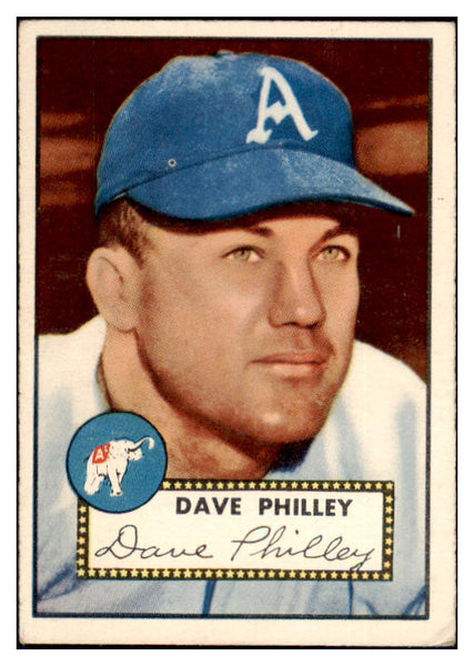 1952 Topps Baseball #226 Dave Philley A's VG-EX 488389
