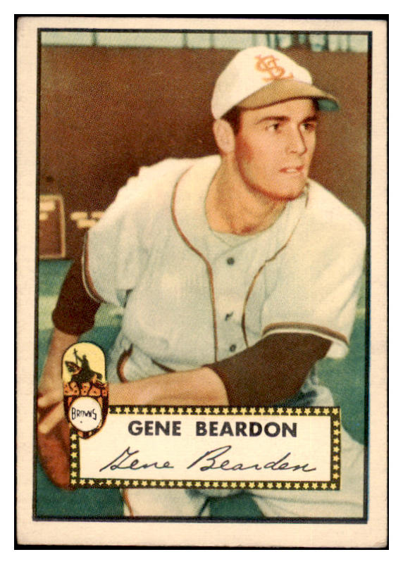1952 Topps Baseball #229 Gene Bearden Browns EX 488394
