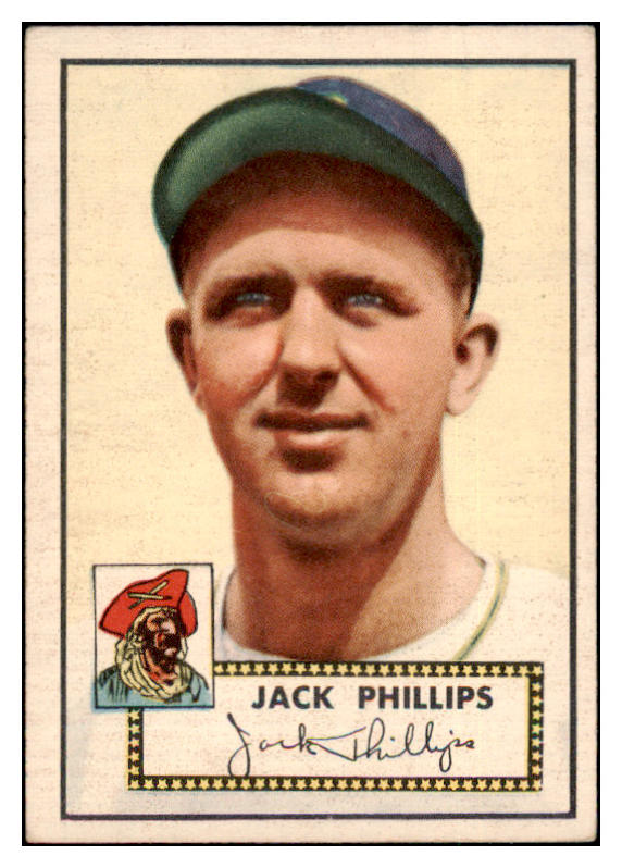 1952 Topps Baseball #240 Jack Phillips Pirates EX 488413