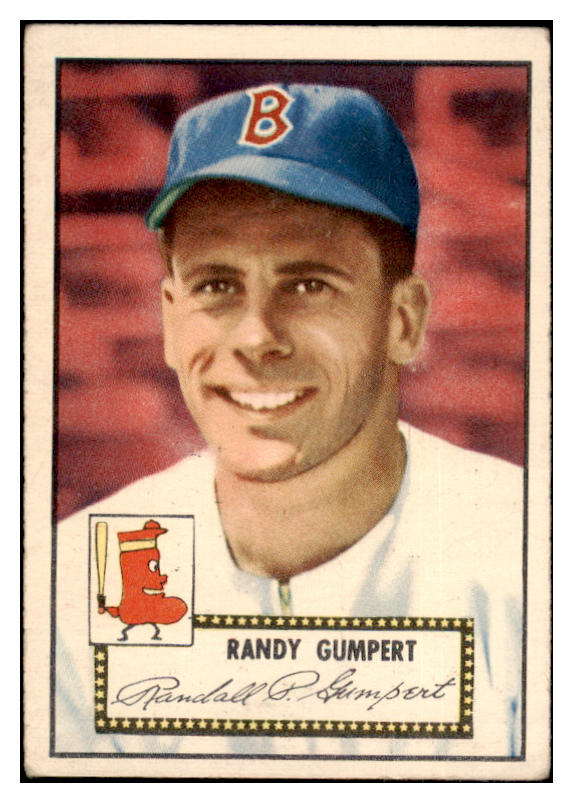 1952 Topps Baseball #247 Randy Gumpert Red Sox VG-EX 488423