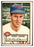 1952 Topps Baseball #249 Bobby Adams Reds VG 488427