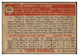 1952 Topps Baseball #255 Clyde Vollmer Red Sox PR-FR 488433