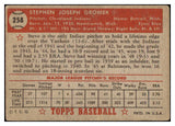 1952 Topps Baseball #258 Steve Gromek Indians Good 488441