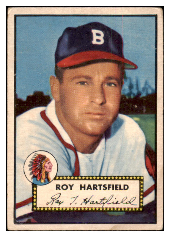 1952 Topps Baseball #264 Roy Hartsfield Braves VG 488448