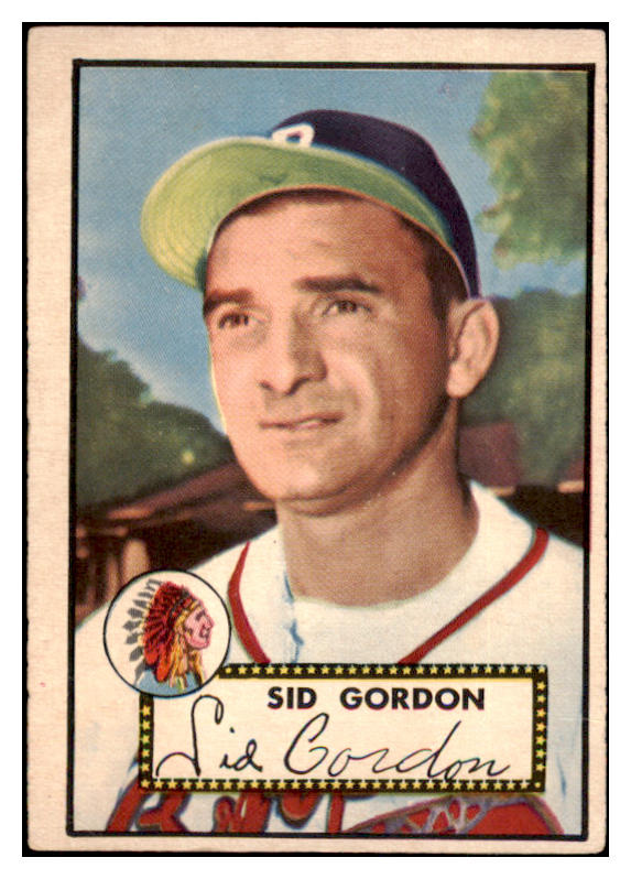 1952 Topps Baseball #267 Sid Gordon Braves VG-EX 488455