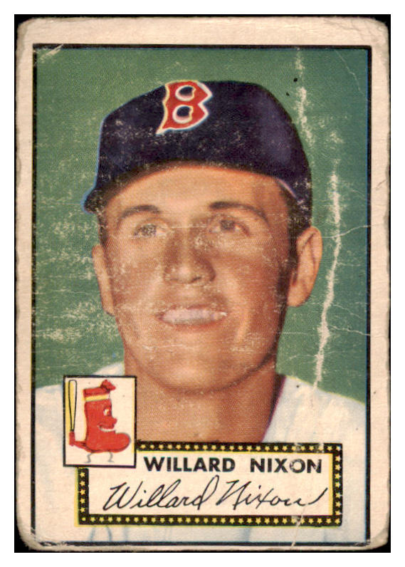 1952 Topps Baseball #269 Willard Nixon Red Sox PR-FR 488458