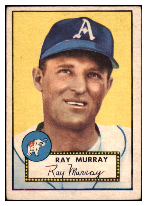 1952 Topps Baseball #299 Ray Murray A's VG-EX 488503