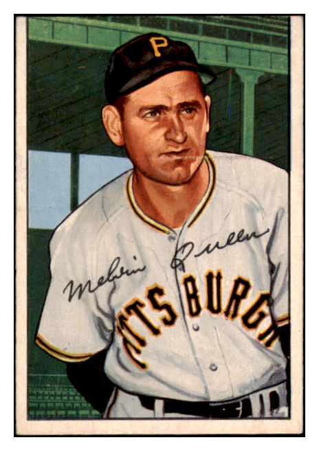 1952 Bowman Baseball #171 Mel Queen Pirates GD-VG 488531