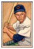 1952 Bowman Baseball #104 Hal Jeffcoat Cubs GD-VG 488532