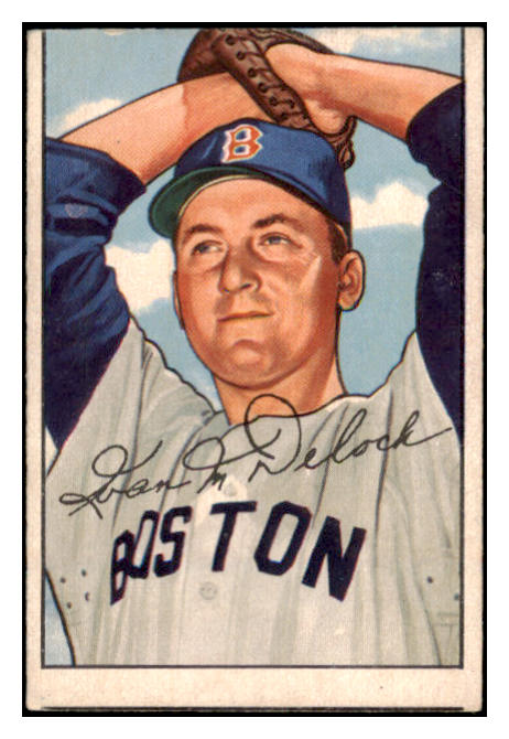1952 Bowman Baseball #250 Ike Delock Red Sox GD-VG 488538