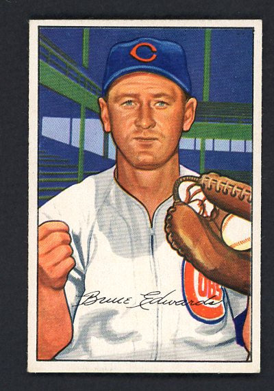 1952 Bowman Baseball #088 Bruce Edwards Cubs EX-MT 488555
