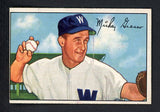 1952 Bowman Baseball #174 Mickey Grasso Senators Good 488560