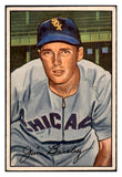 1952 Bowman Baseball #068 Jim Busby White Sox EX 488562