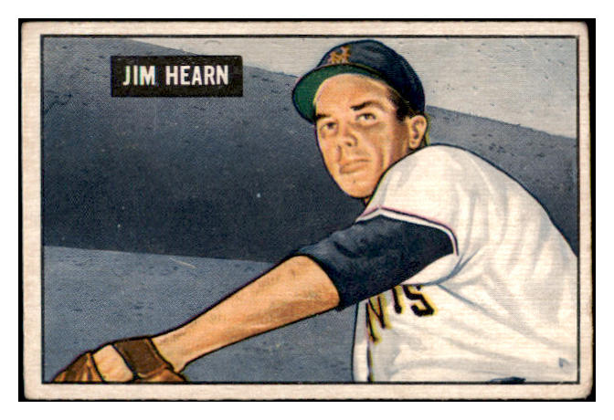 1951 Bowman Baseball #061 Jim Hearn Giants VG-EX 488602