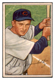 1952 Bowman Baseball #195 Frank Baumholtz Cubs VG-EX 488606