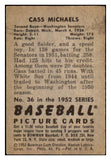 1952 Bowman Baseball #036 Cass Michaels Senators VG-EX 488607